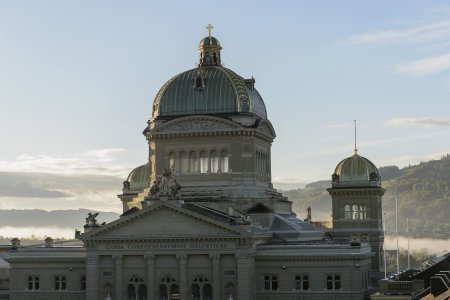 BERN - 17.10.2013 - Swiss Federal Parliament in Bern, Switzerland. Photo by Béatrice Devènes