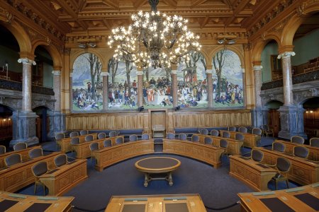 BERN - 2012-2014 - BUNDESHAUS PARLAMENT. Photo by Béatrice Devènes