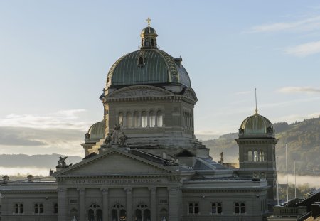BERN - 17.10.2013 - Swiss Federal Parliament in Bern, Switzerland. Photo by Béatrice Devènes