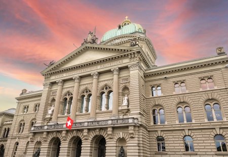 The Bundeshaus is the seat of the government of Switzerland and parliament of the country. It is located in Bern, the capital town of Switzerland.
