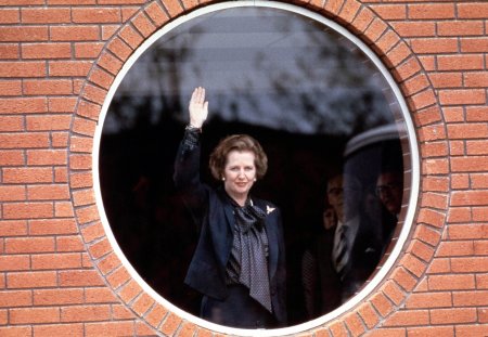 RCOD 261-X66  (37221-3).   Margaret Thatcher.  Obligatory Credit - Camera Press / Richard Open. 
Margaret Thatcher, having been forced out of the Prime Minister's job by her own party, is pictured here in 1990 in her new home in Dulwich in South London.
Born on 13th October, 1925, Margaret Hilda Thatcher, former research chemist (1947-51), called to the Bar, Lincoln's Inn (1954), became Conservative Member of Parliament for Finchley (1959-92). She rose to become leader of the Conservative party and Britain's first woman Prime Minister (1979-90).